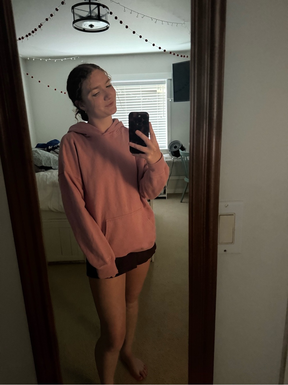 Hollister Dusty Rose Pullover Hoodie